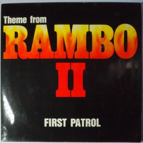 First Patrol - Theme From Rambo II - 12, Cd's en Dvd's, Vinyl Singles, Maxi-single, Gebruikt, 12 inch, Pop