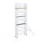 Rolsteiger Basic 75x305 9,2m werkhoogte tegen de gevel, Verzenden, Nieuw, Rolsteiger of Kamersteiger, 5 meter of hoger