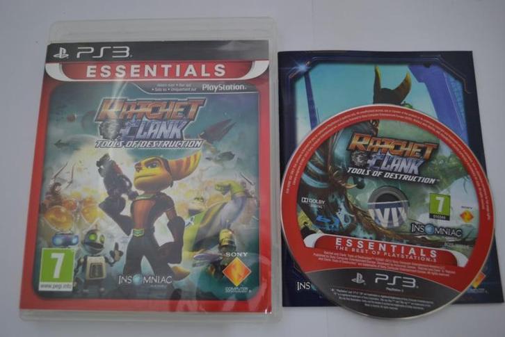 Ratchet & Clank Tools of Destruction - Essentials (PS3), Spelcomputers en Games, Games | Sony PlayStation 3, Zo goed als nieuw