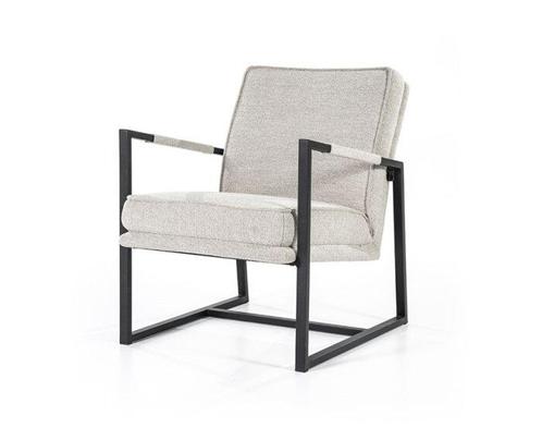 Fauteuil Isaac | Eleonora-Beige, Huis en Inrichting, Fauteuils, Nieuw, Ophalen of Verzenden