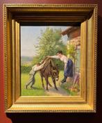 Charles Edouard Frere (1837-1894) - L’Ane scellé, Antiek en Kunst
