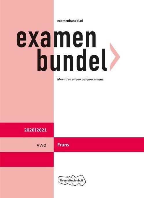 Examenbundel vwo Frans 20202021 9789006781359, Boeken, Wetenschap, Zo goed als nieuw, Verzenden
