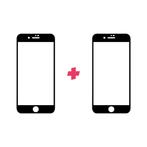 Screenprotector voor iPhone 8 Plus Edge to Edge, Nieuw, Bescherming