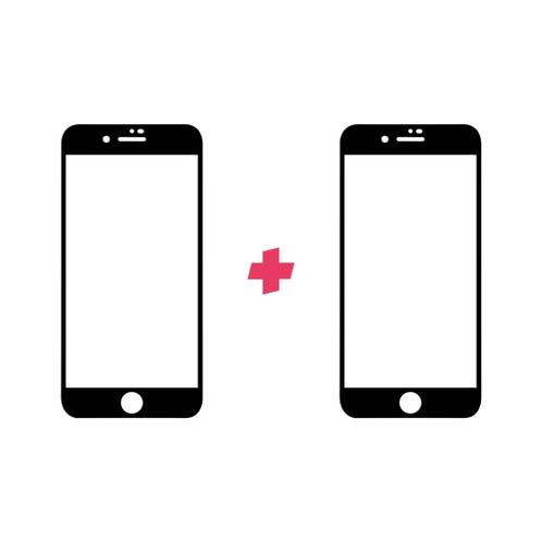 Screenprotector voor iPhone 8 Plus Edge to Edge, Telecommunicatie, Mobiele telefoons | Toebehoren en Onderdelen, Bescherming, Nieuw
