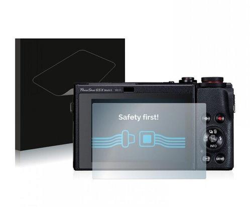 2x Heldere Screenprotector - Canon PowerShot G5X II / G5X..., Audio, Tv en Foto, Overige Audio, Tv en Foto, Nieuw, Verzenden