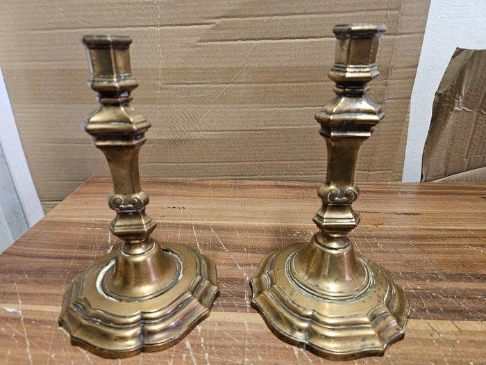 Selten kerzständer (2) - Taperstick (kleine blaker met een, Antiek en Kunst, Antiek | Overige Antiek