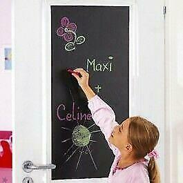 Sale schoolbord folie, muursticker krijtbord, plakfolie, Kinderen en Baby's, Speelgoed | Educatief en Creatief, Nieuw