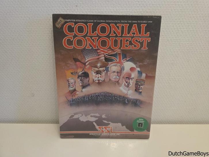 Atari 400/800/1200 - Colonial Conquest - New & Sealed, Spelcomputers en Games, Games | Atari, Gebruikt, Verzenden