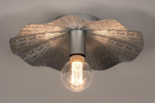 Rietveld Plafondlampen - Zilver - Metaal, Huis en Inrichting, Lampen | Plafondlampen, Verzenden