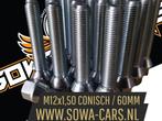 Wielbouten M12x1,50 Conisch 60mm ( M12 x 1,50 ), Ophalen of Verzenden