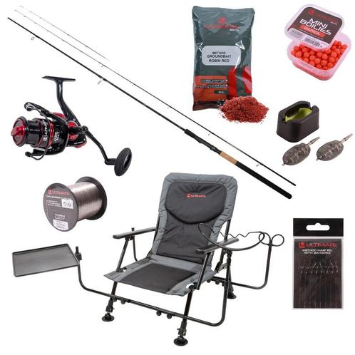 Ultimate Complete Feeder Chair Fishing Set, Watersport en Boten, Hengelsport | Algemeen, Nieuw, Verzenden
