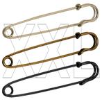 Fako Bijoux® - Sierspeld / Sjaalspeld - Classic XXL - 100mm, Sieraden, Tassen en Uiterlijk, Broches, Verzenden, Nieuw