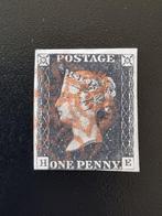 Groot-Brittannië 1840/1840 - Penny zwart, Postzegels en Munten, Postzegels | Europa | UK, Gestempeld