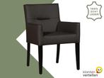 Leren eetkamerstoel Look, Huis en Inrichting, Stoelen, Overige kleuren, Nieuw, Leer, Ophalen of Verzenden
