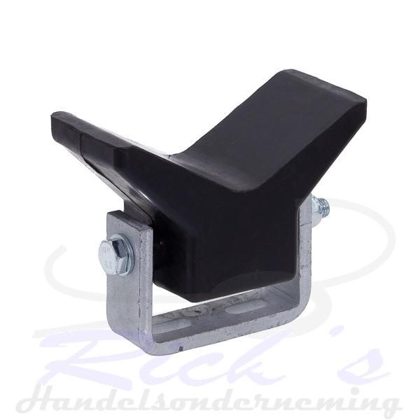 Bootvangmuil / bootkussen rubber 165mm op u- steun, Watersport en Boten, Bootonderdelen, Nieuw, Ophalen of Verzenden