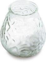 Lowboy tafelkaars 104/99 mm transparant, 12 stuks, Verzenden