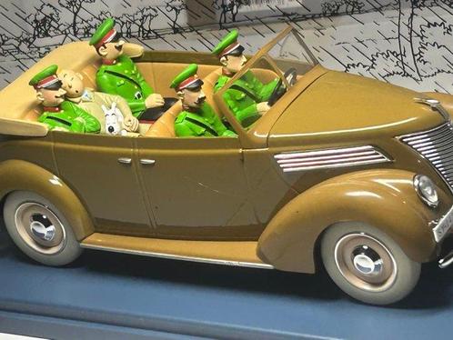 Tintin - La Decapotable de L’embuscade - 1:24 model car, Boeken, Strips | Comics