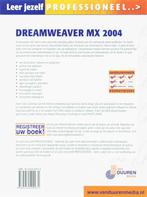 Dreamweaver MX 2004 / Leer jezelf PROFESSIONEEL... Olij, Boeken, Verzenden, Gelezen, Olij