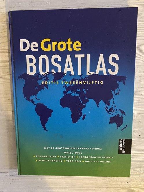 Grote Bosatlas Editie 52 En Cd 9789001121006, Boeken, Reisgidsen, Gelezen, Verzenden
