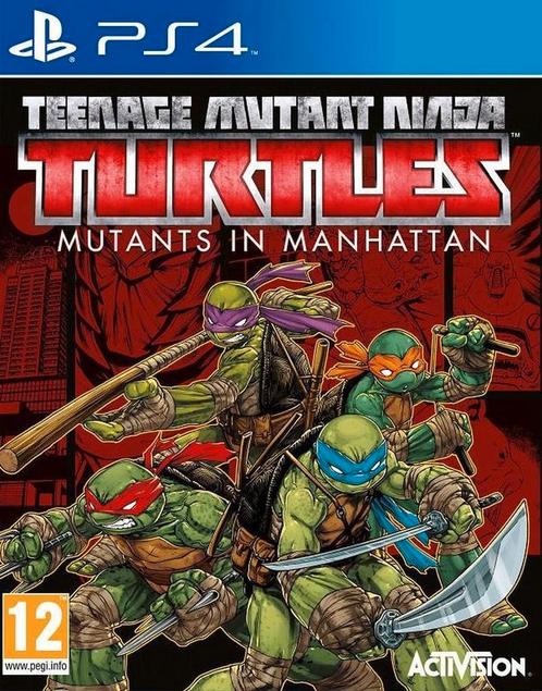 Playstation 4 Teenage Mutant Ninja Turtles: Mutants in Manha, Spelcomputers en Games, Games | Sony PlayStation 4, Zo goed als nieuw