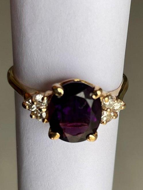 Zonder Minimumprijs - Ring - 14 karaat Geel goud - 2.3ct., Sieraden, Tassen en Uiterlijk, Ringen