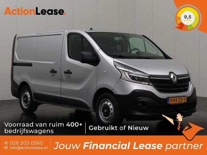 Renault Trafic Bestelbus L1 H1 2021 Diesel Automaat, Auto's, Renault, Dealer onderhouden, Te koop, Zwart, Automaat, Financial lease