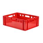 E2 krat 600x400x200 rood gesloten, gebruikt - Palletdeal (H1, Doe-het-zelf en Verbouw, Gebruikt, 40 tot 60 cm, 50 tot 75 cm, Ophalen of Verzenden