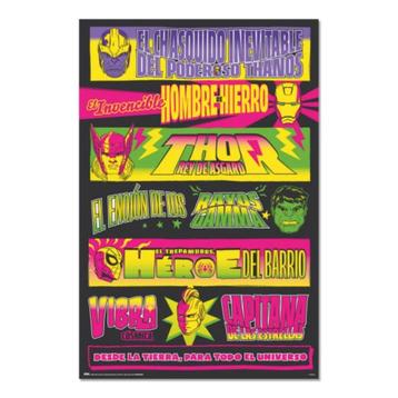 Poster Marvel Wrestling 61x91,5cm beschikbaar voor biedingen