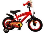 Disney Cars Kinderfiets - 12 inch - Rood - Jongens, Verzenden, Zo goed als nieuw, Volare