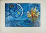 Marc Chagall (1887-1985) - Femme, coq et Notre Dame de Paris