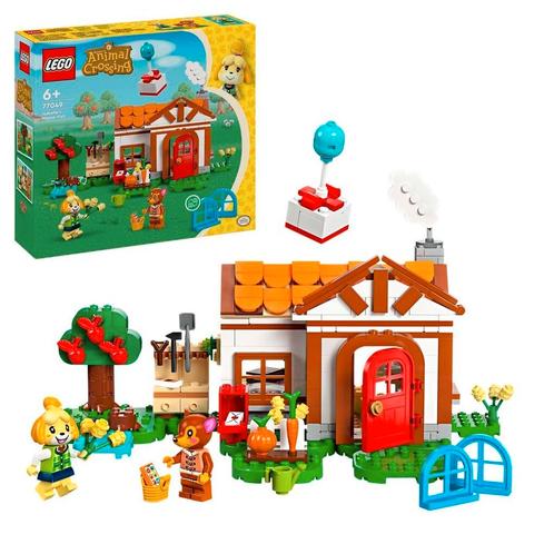 LEGO Animal Crossing 77049 Isabelle op Visite, Kinderen en Baby's, Speelgoed | Duplo en Lego, Nieuw, Lego, Verzenden