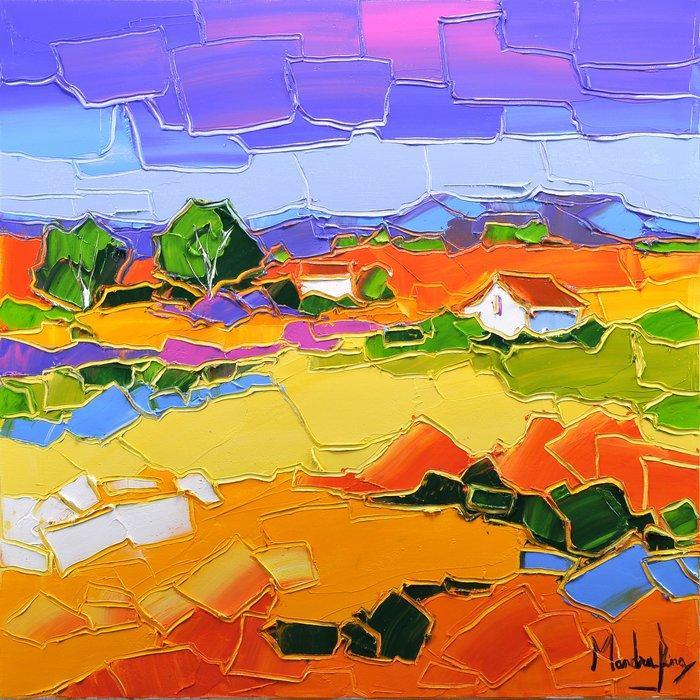 Caroline Mandrafina - Pfleger  Belle journée en Provence, Antiek en Kunst, Kunst | Designobjecten