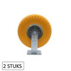 Benson Bokwiel met anti-lek band - robuust ontwerp - maxi..., Doe-het-zelf en Verbouw, Zwenkwielen, Ophalen of Verzenden, Nieuw