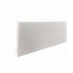 Gegronde witte MDF plint 7cm x 225cm recht, Nieuw, Overige materialen, Ophalen of Verzenden, Plinten