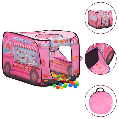 vidaXL Kinderspeeltent 70x112x70 cm roze, Kinderen en Baby's, Speelgoed | Speeltenten, Nieuw, Verzenden