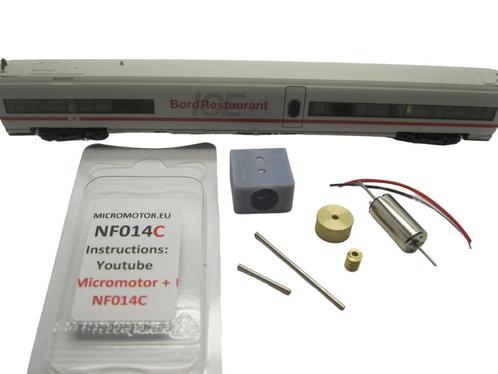 micromotor nf014C N ombouwkit voor Fleischmann ICE-T, Hobby en Vrije tijd, Modeltreinen | N-Spoor, Gelijkstroom, Overige typen