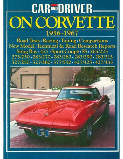 CAR AND DRIVER ON CORVETTE 1956 - 1967, Boeken, Auto's | Boeken, Chevrolet