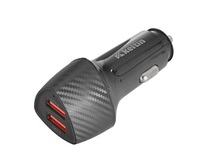 Autolader 36 W - Oplader Auto - Snellader Dubbele Usb - Kelt, Auto-onderdelen, Interieur en Bekleding, Nieuw, Universele onderdelen
