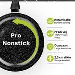 2dekans | CeraFusion Keramische Pannenset 3-delig -, Huis en Inrichting, Keuken | Potten en Pannen, Ophalen of Verzenden, Zo goed als nieuw