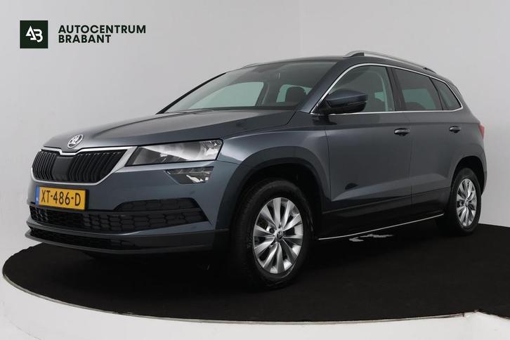 Zakelijke Lease |  Škoda Karoq 1.0 TSI Clever Edition (DIGIT, Auto's, Skoda, Onderhoudsboekje, Lease, Zwart, Automaat, SUV of Terreinwagen