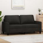 Compacte Bank Zwart - 140 cm - Tweedekansje - 55%!, 150 tot 200 cm, 75 tot 100 cm, Ophalen of Verzenden, Rechte bank