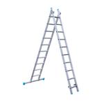 Eurostairs Reform ladder dubbel recht 2x10 sporten, Ophalen of Verzenden, Nieuw