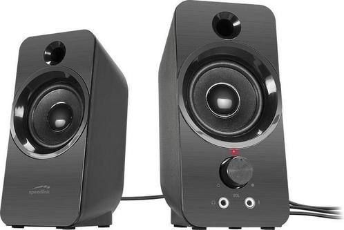 Speedlink Daroc Stereo Speaker - Zwart, Audio, Tv en Foto, Luidsprekers, Verzenden