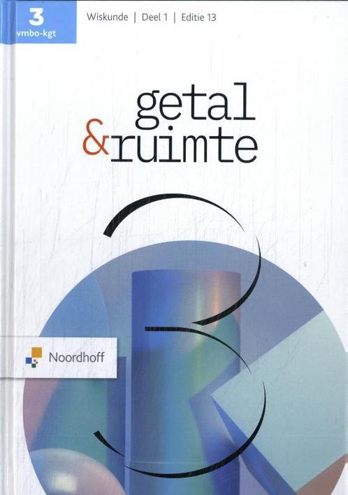 Getal  Ruimte vmbo kgt 3 deel 1 leerboek 9789001055448, Boeken, Techniek, Zo goed als nieuw, Verzenden