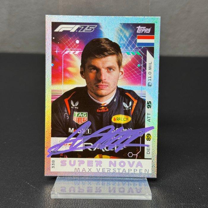 Red Bull Racing - Topps 338 Supernova Signed - Max, Verzamelen, Automerken, Motoren en Formule 1