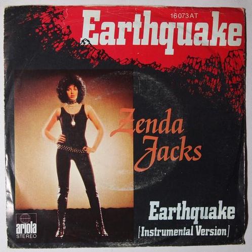 Zenda Jacks - Earthquake - Single, Cd's en Dvd's, Vinyl Singles, Single, Gebruikt, 7 inch, Pop
