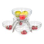 GGM Gastro | Jam etagerie / buffetstandaard - Chroom - met 5, Verzenden, Nieuw in verpakking