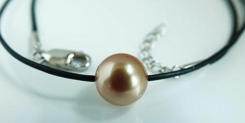 Zonder Minimumprijs - Halsketting Lederen choker - 925, Sieraden, Tassen en Uiterlijk, Kettingen