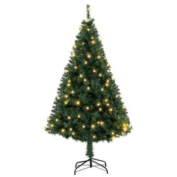 Kunstkerstboom / Kerstboom - 180 x 100 cm - LED - Incl. Voet