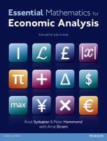 Essential Mathematics for Economic Analysis, 9780273760689, Boeken, Studieboeken en Cursussen, Zo goed als nieuw, HBO, Verzenden